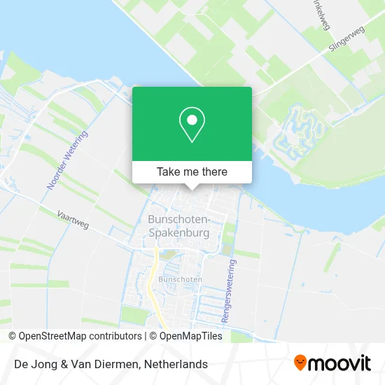 De Jong & Van Diermen map
