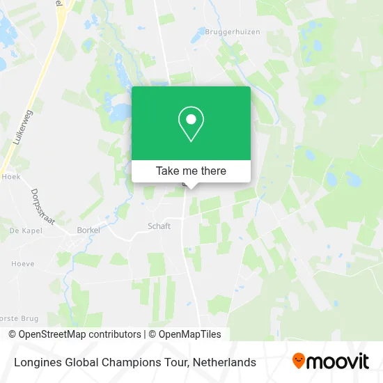 Longines Global Champions Tour map
