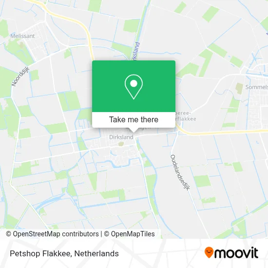 Petshop Flakkee map