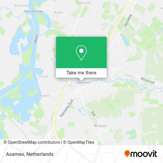 Asamex map