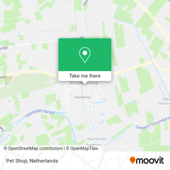 Pet Shop map