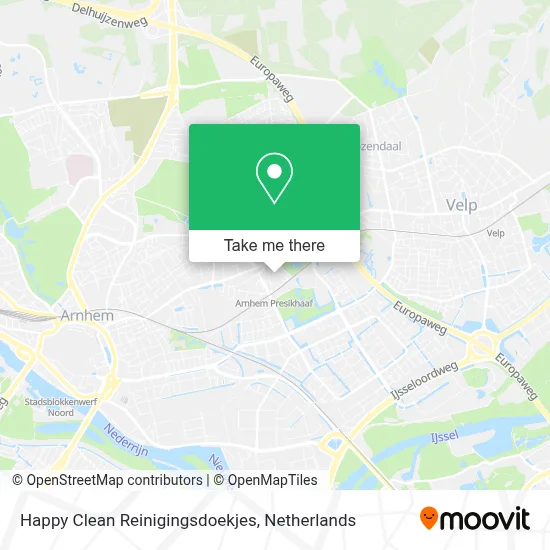 Happy Clean Reinigingsdoekjes map