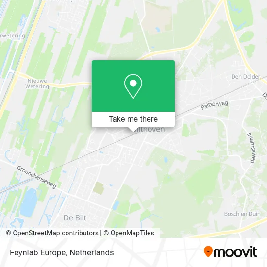 Feynlab Europe map