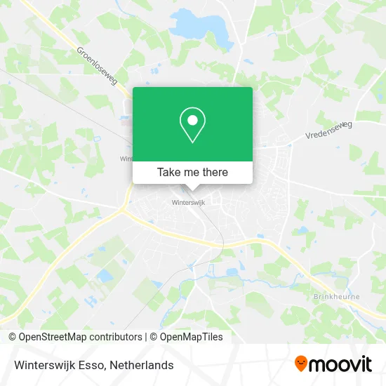 Winterswijk Esso map