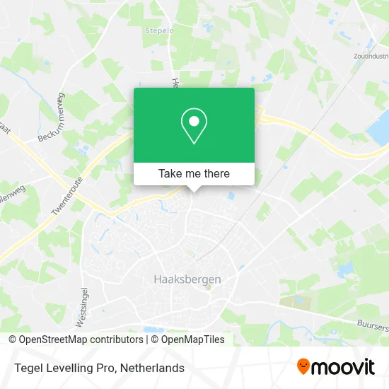 Tegel Levelling Pro map