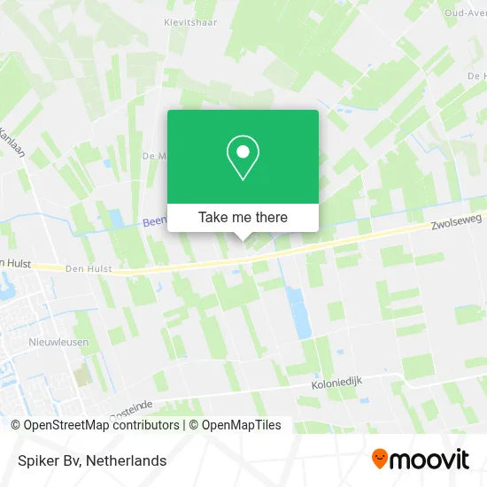 Spiker Bv map