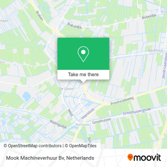 Mook Machineverhuur Bv Karte
