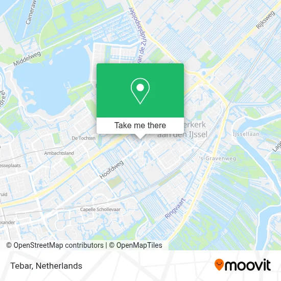 Tebar map