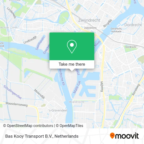 Bas Kooy Transport B.V. map