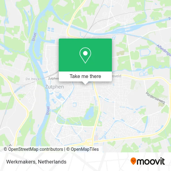 Werkmakers map