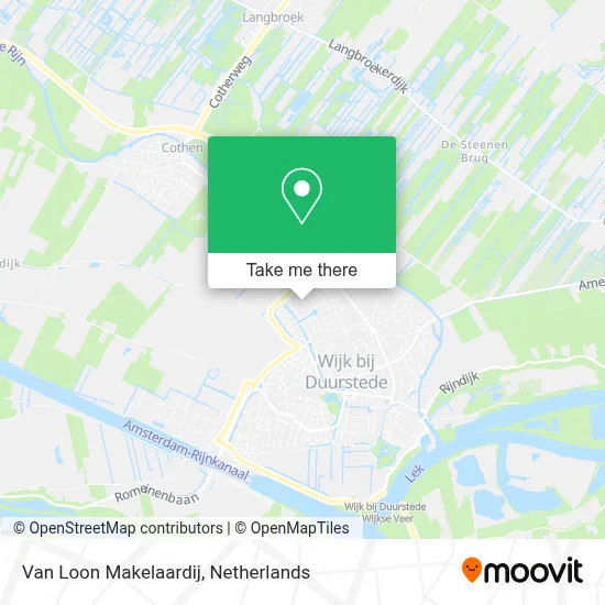 Van Loon Makelaardij map