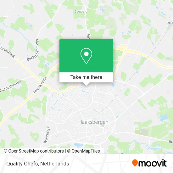 Quality Chefs map