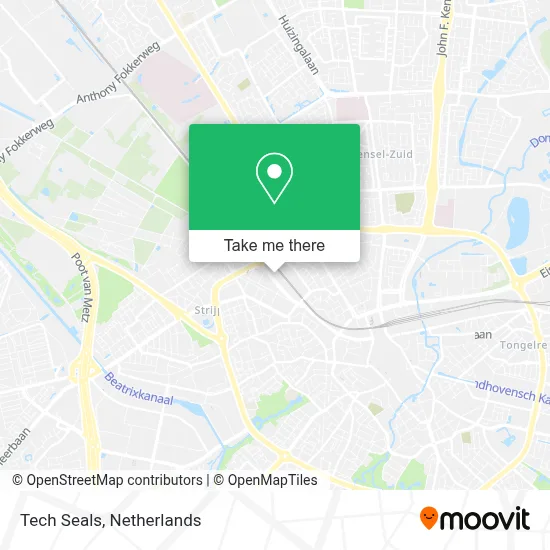 Tech Seals map