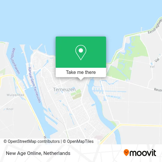 New Age Online map