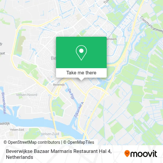 Beverwijkse Bazaar Marmaris Restaurant Hal 4 map