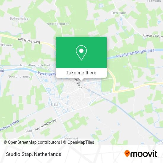 Studio Stap map