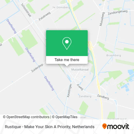Rustique - Make Your Skin A Priority map