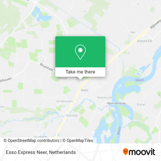 Esso Express Neer map