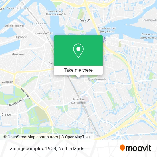 Trainingscomplex 1908 map