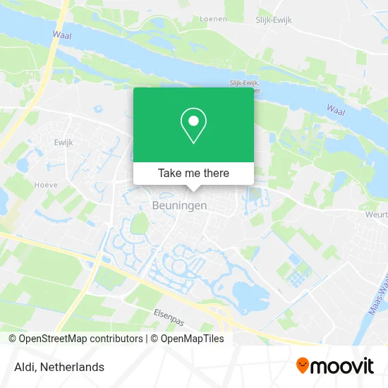 Aldi map
