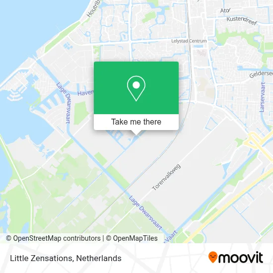 Little Zensations map