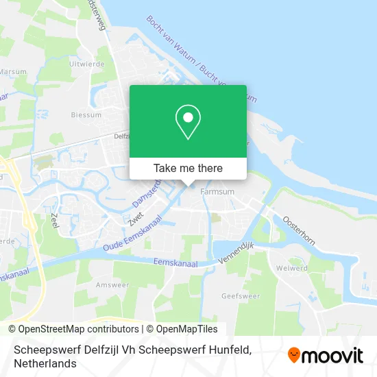 Scheepswerf Delfzijl Vh Scheepswerf Hunfeld map