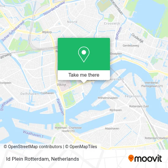 Id Plein Rotterdam map