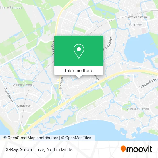 X-Ray Automotive map
