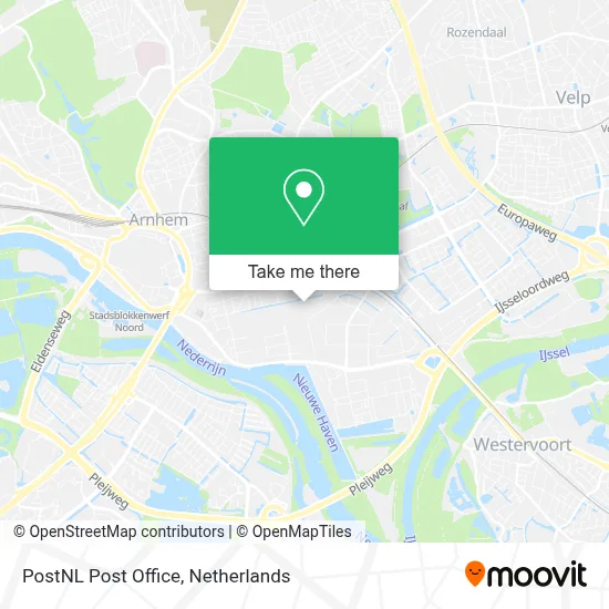 Postnl Postkantoor map