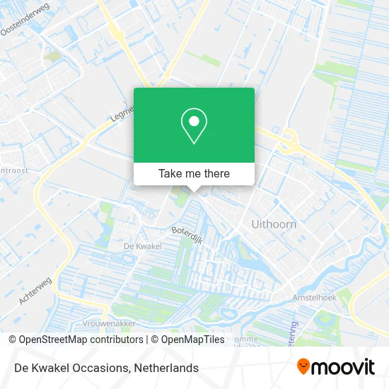 De Kwakel Occasions map