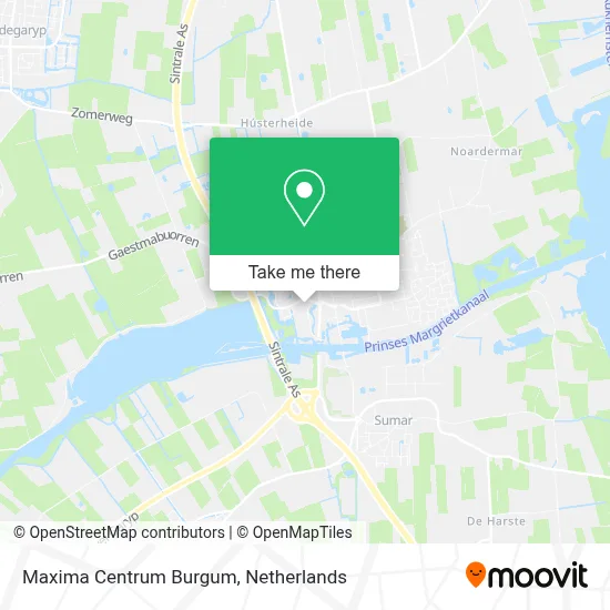 Maxima Centrum Burgum map