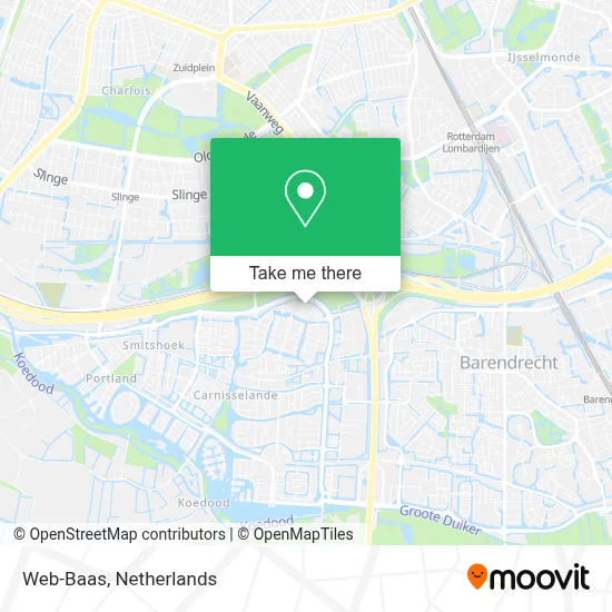 Web-Baas map
