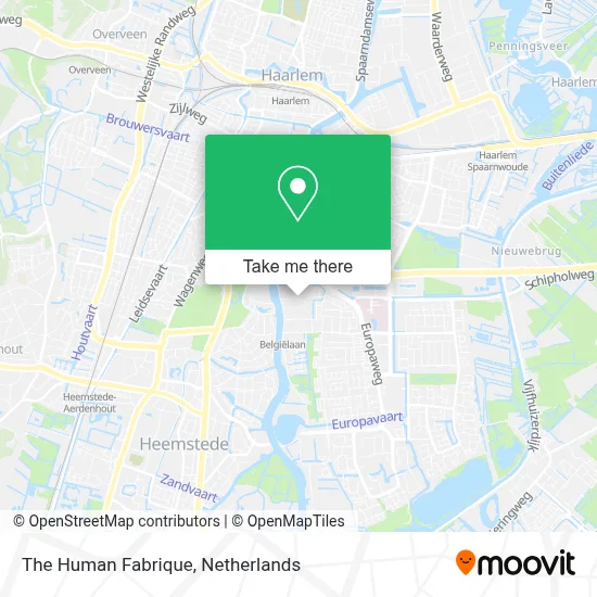 The Human Fabrique map