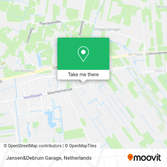 Jansen&Debruin Garage map