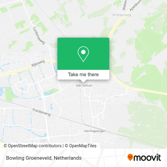 Bowling Groeneveld map