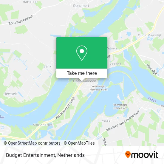 Budget Entertainment Karte