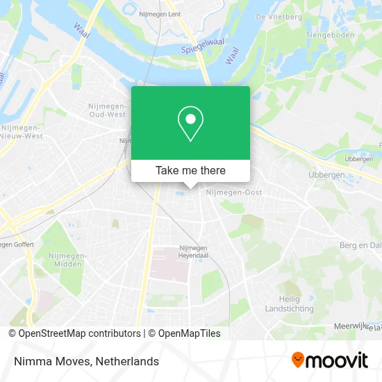 Nimma Moves map