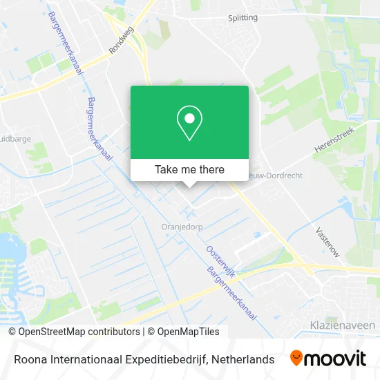 Roona Internationaal Expeditiebedrijf map