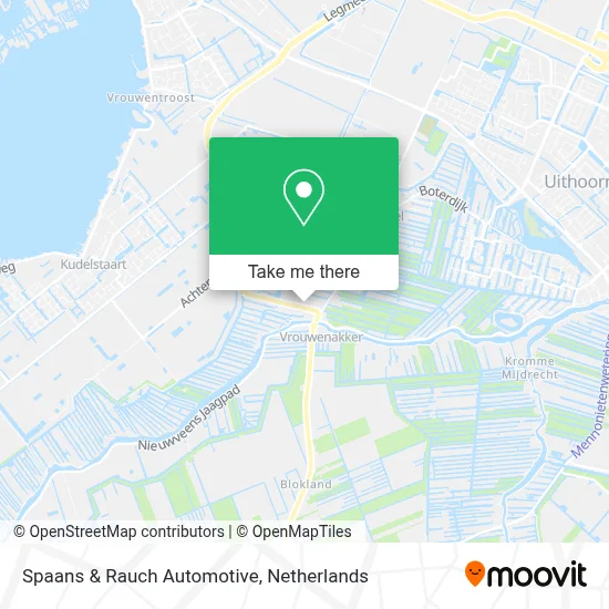 Spaans & Rauch Automotive map