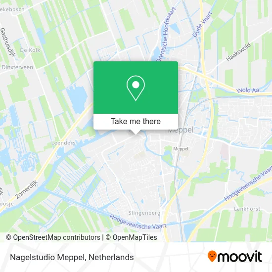 Nagelstudio Meppel map