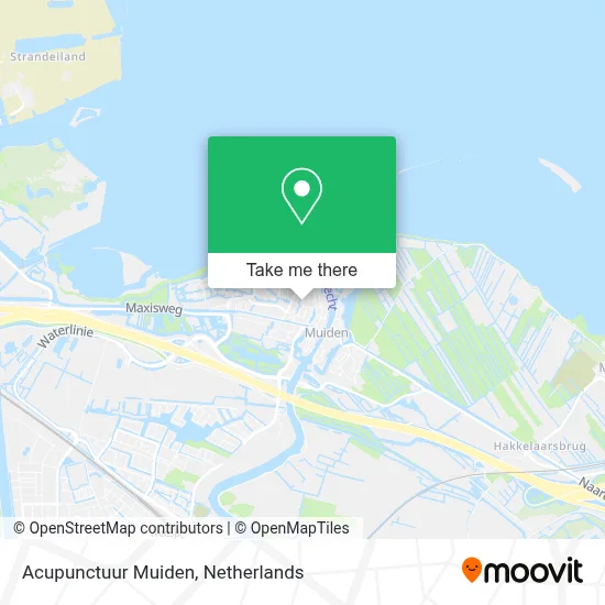 Acupunctuur Muiden map