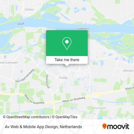 Av Web & Mobile App Design map