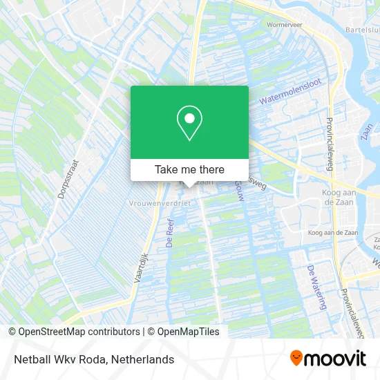 Netball Wkv Roda map