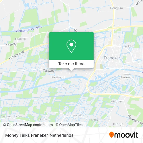 Money Talks Franeker map
