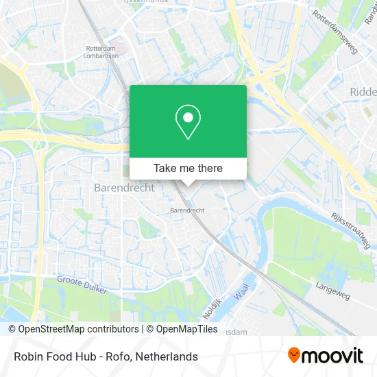 Robin Food Hub - Rofo map