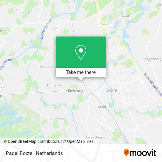 Padel Boxtel map