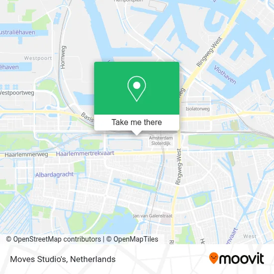 Moves Studio's map