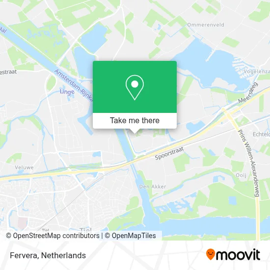 Fervera map