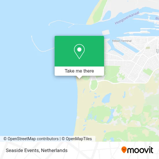 Seaside Events map