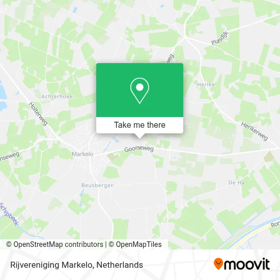Rijvereniging Markelo map